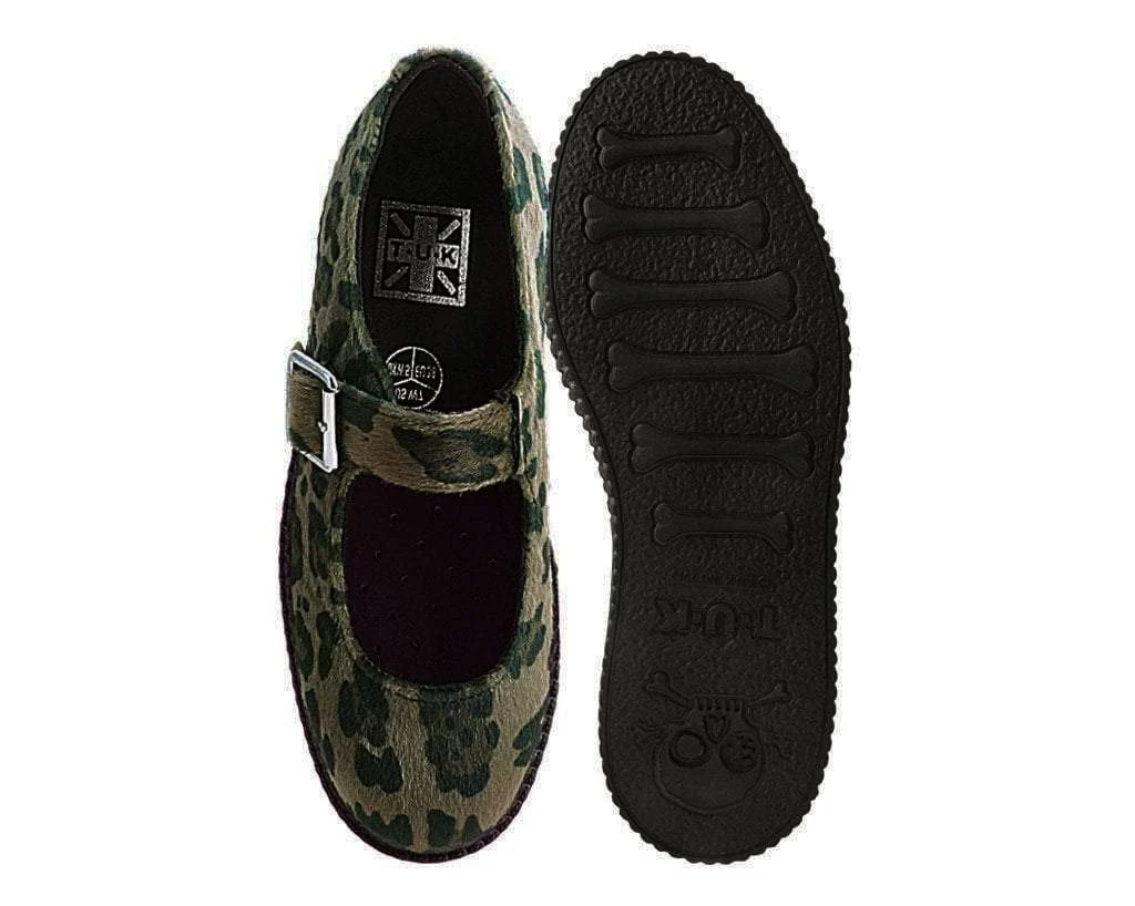 Olive Leopard Viva II Mary Jane - Image 4