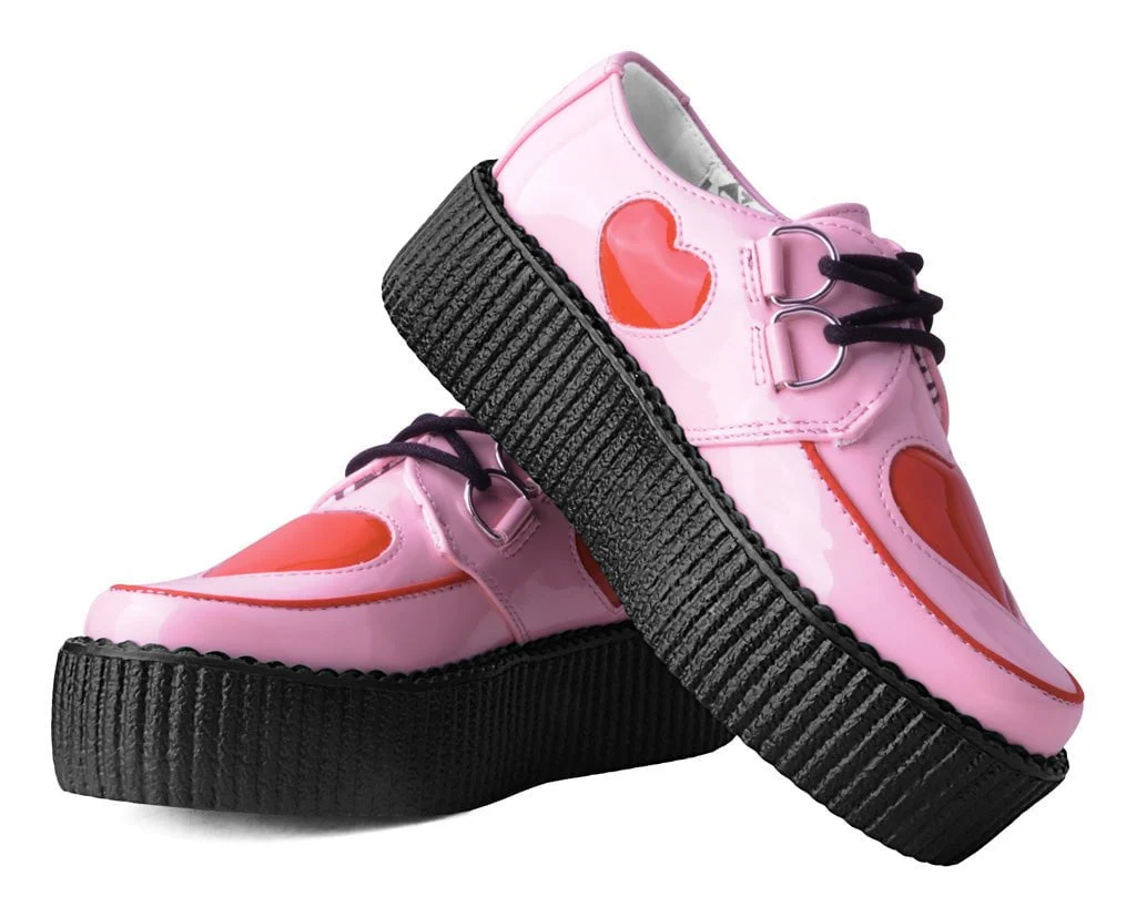 Pink & Red Heart Viva Mondo Creeper - Image 3
